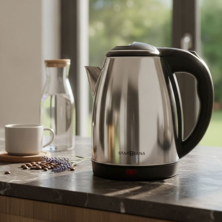 Chaleira Elétrica Inox 2 Litros Com Desligamento Automático 220V