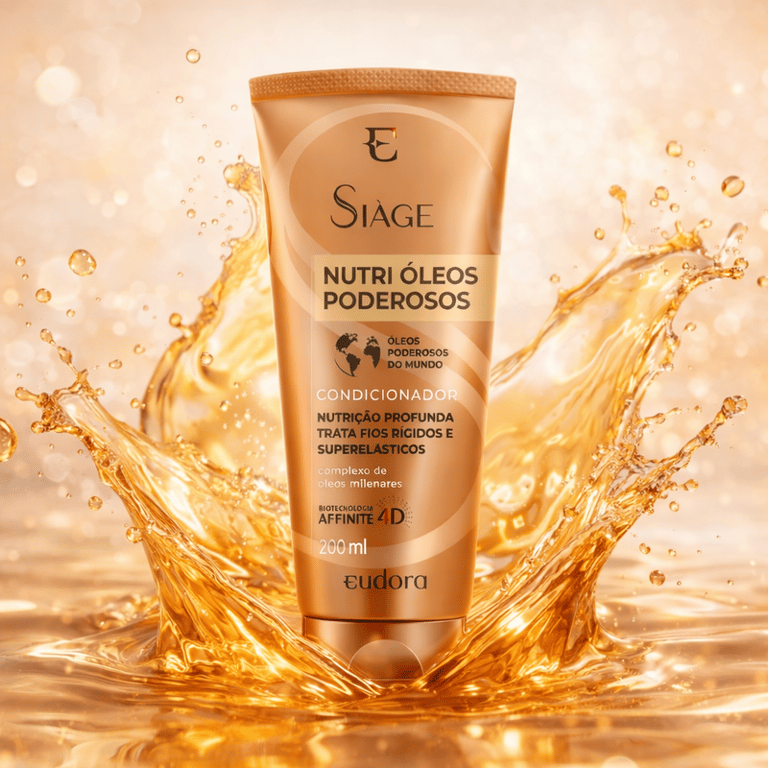 Condicionador Siàge Nutri Óleos Poderosos Eudora 200ml