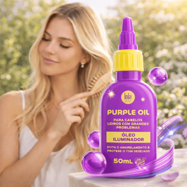 Óleo Iluminador Purple Oil Lola 50ml