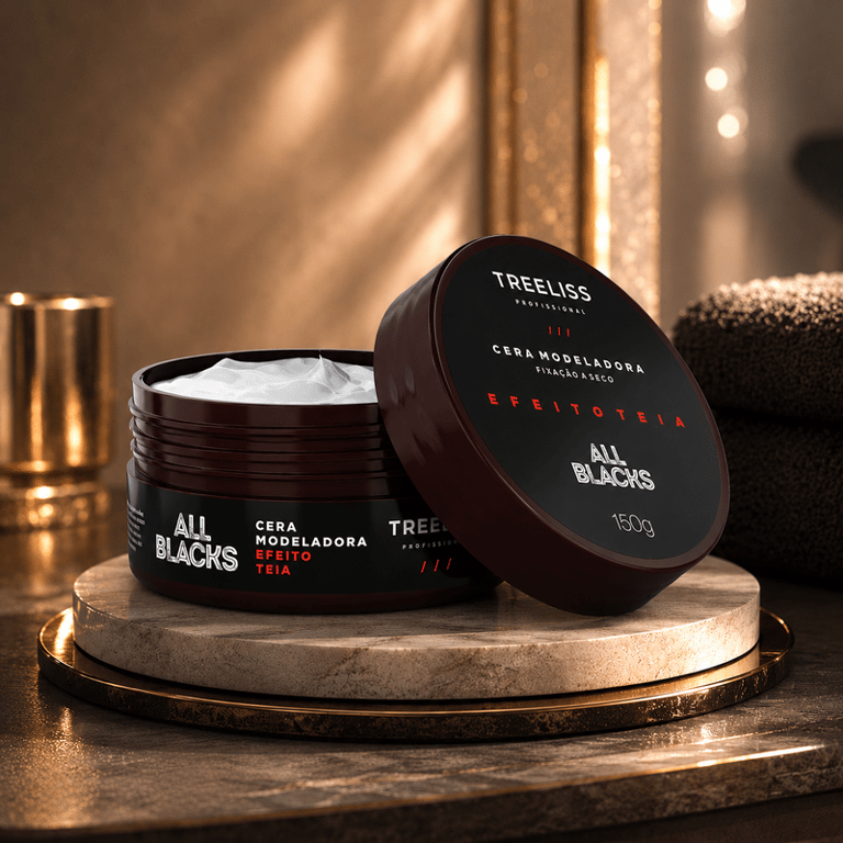 Cera Modeladora Efeito Teia All Blacks Treeliss 150g