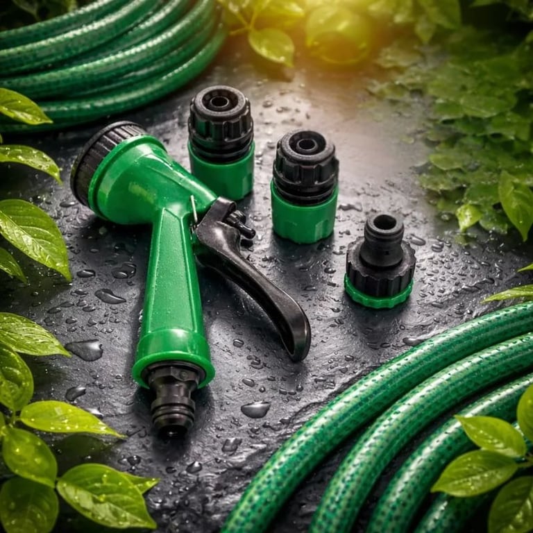 Esguicho Para Mangueira Jardim 5 Jatos Alta Pressão Bico