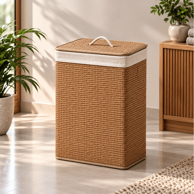 Organizador Multiuso De Bambu Solução Prática E Elegante Para Organização De Diferentes Ambientes