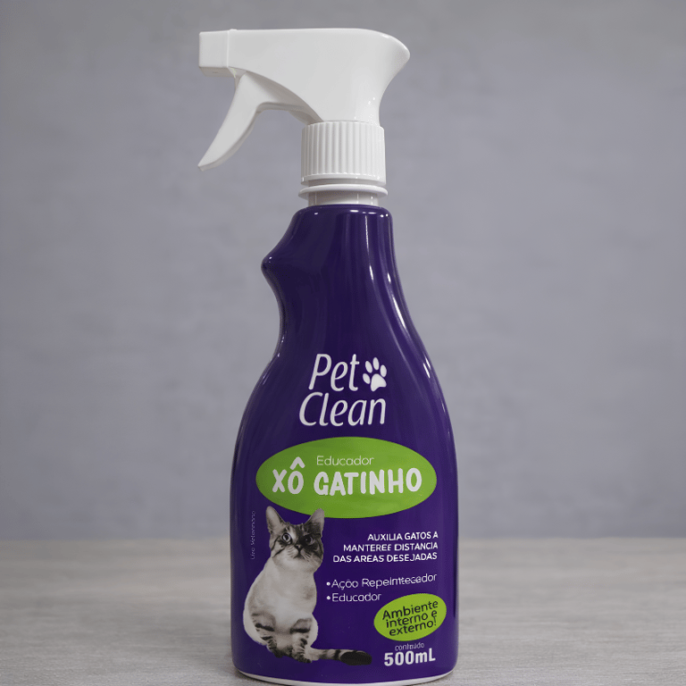 Educador Xô Gatinho Repelente Para Gatos 500ml