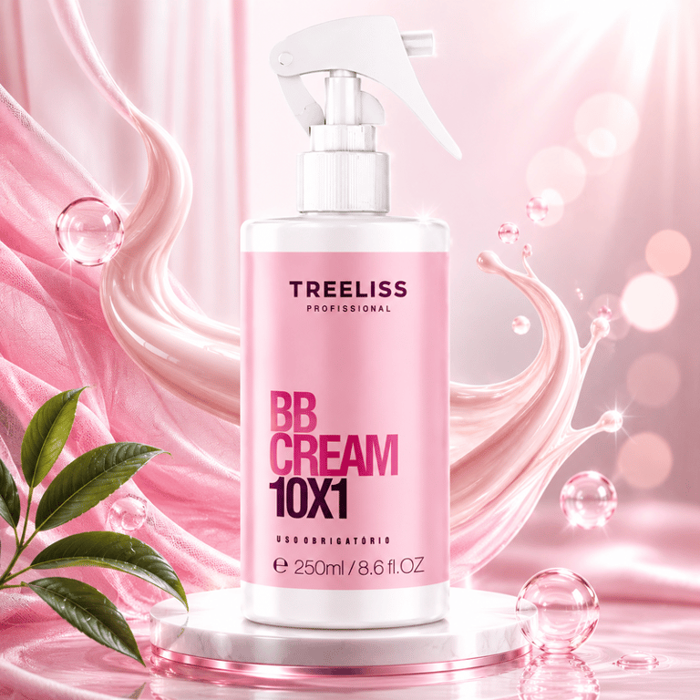 Spray Finalizador Capilar BB Cream 10x1 Treeliss 250ml