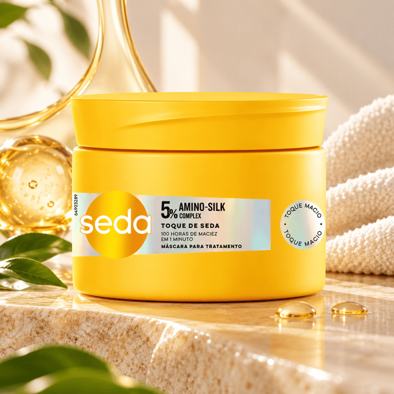 Máscara De Tratamento Toque De Seda 5% Amino-Silk Complex Seda 300g