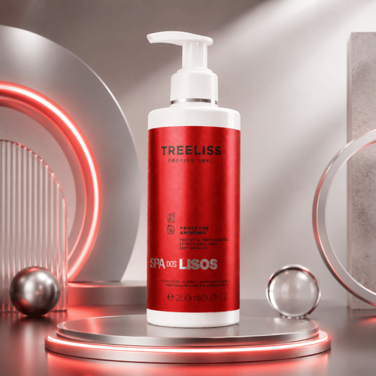 Protetor Térmico Diário Creme Spa Dos Lisos Aminomix Treeliss 250ml