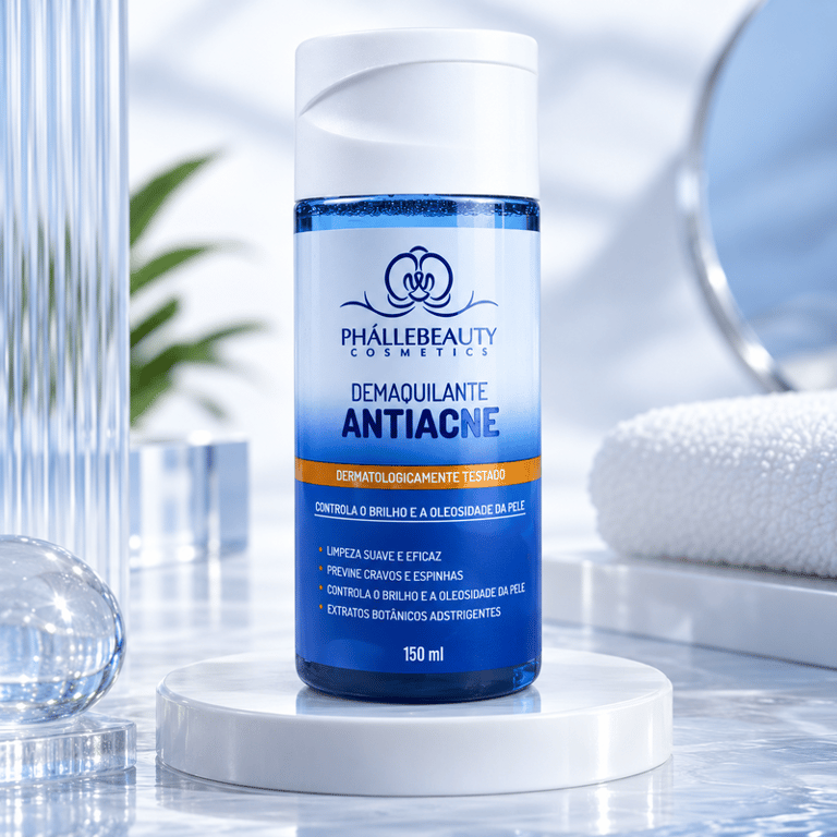 Demaquilante Facial Antiacne Phállebeauty 150ml 