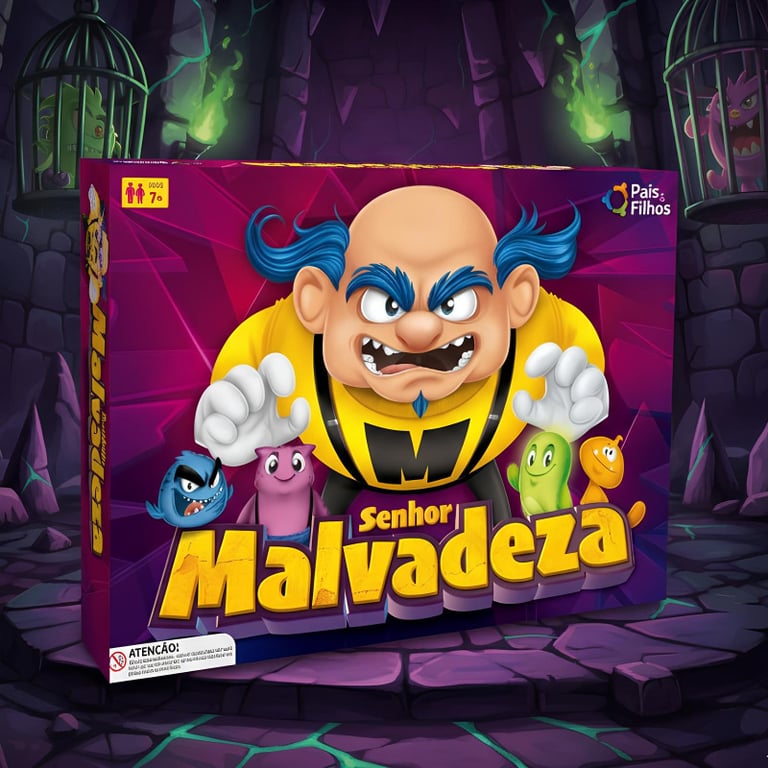 Jogo Senhor Malvadeza Pais E Filhos