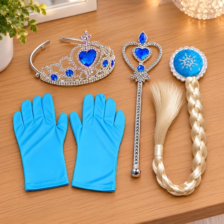 Kit de Acessórios Da Princesa Elsa – Frozen