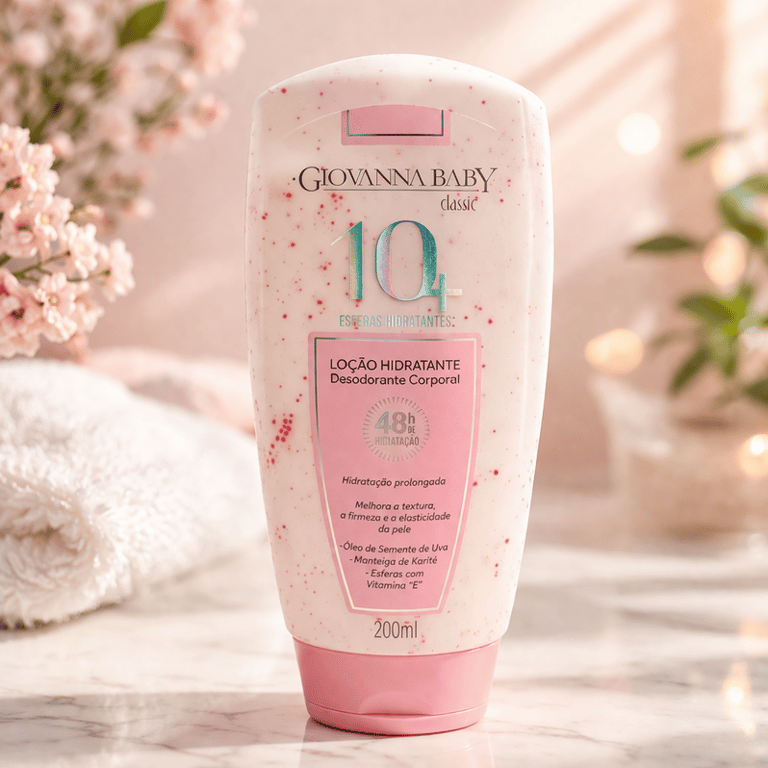 Loção Hidratante Corporal Classic 10+ Giovanna Baby 200ml