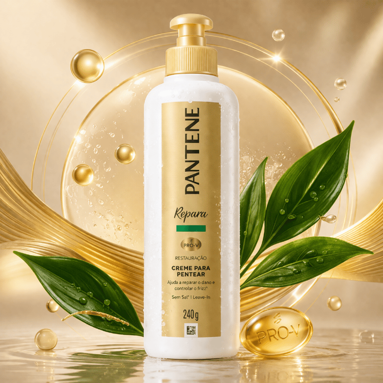 Creme Para Pentear Pantene Repara Restauração 240g