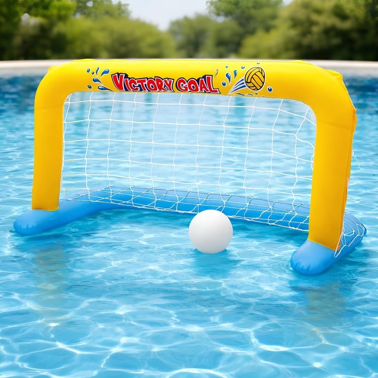 Trave De Futebol Inflável Com Bola Para Piscina MOR