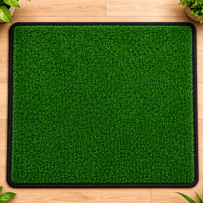 Tapete Higiênico De Grama Sintética 60X80CM Para Pets