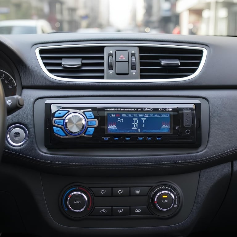 Rádio Som Automotivo Bluetooth USB Potente E Moderno