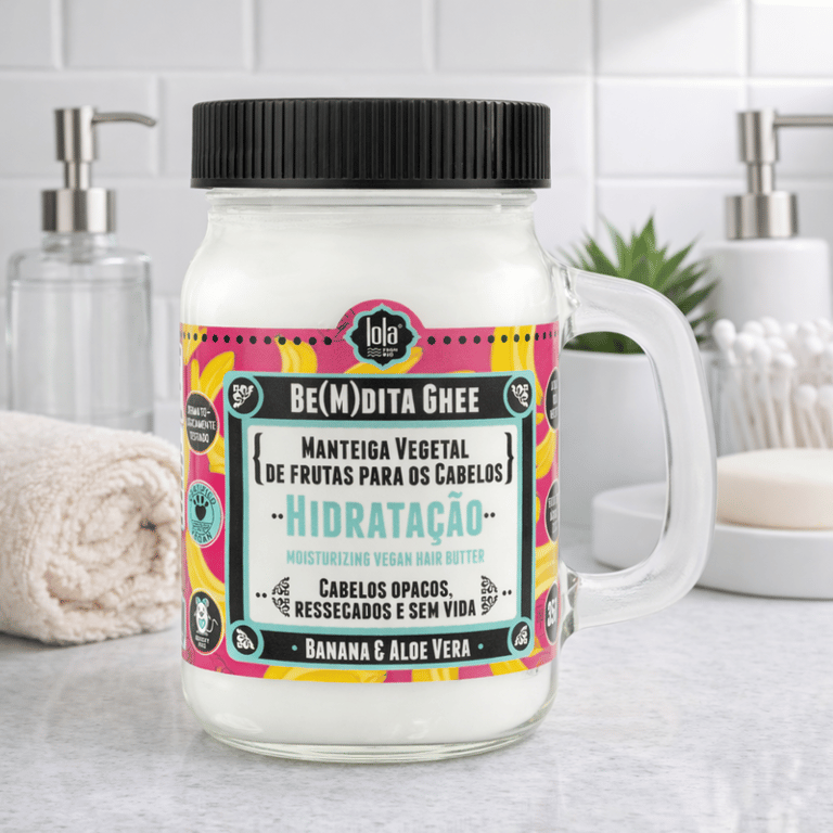 Manteiga Vegetal de Frutas Hidratação Be(m)dita Ghee Lola 350g