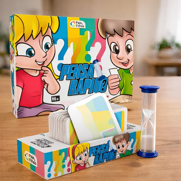 Jogo Pensa Rápido Pais & Filhos