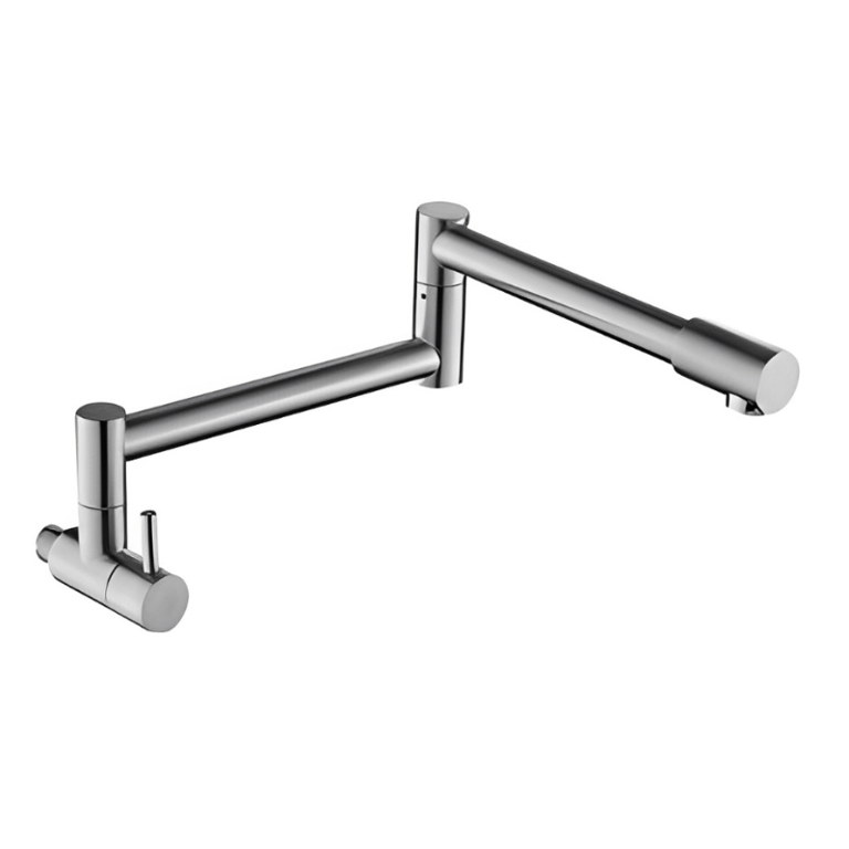 Torneira De Parede Cozinha Articulada Gourmet Pot Filler Luxo