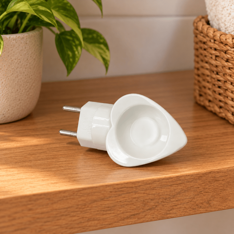 Aromatizador Elétrico Premium Bivolt 5W Difusor de Essências e Óleos Branco para Casa 