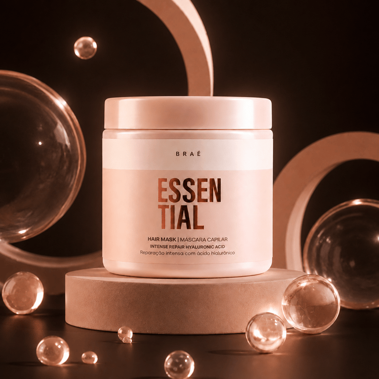 Máscara Capilar Essential Hidratação e Reparação Intensa Braé 500g