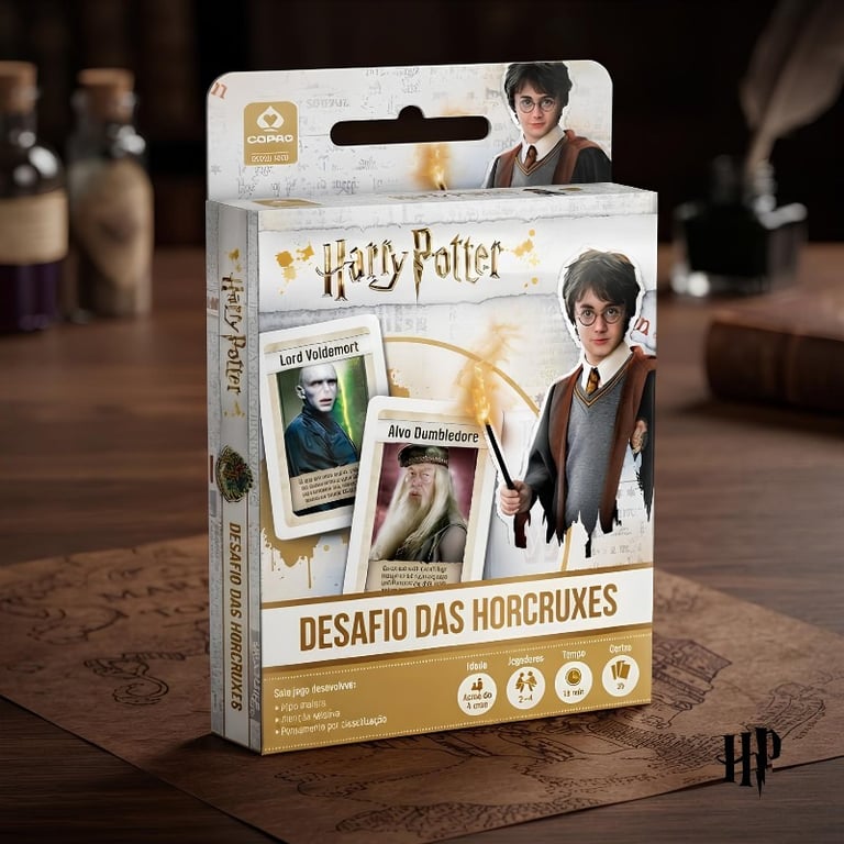 Jogo De Cartas Harry Potter Desafio Das Horcruxes