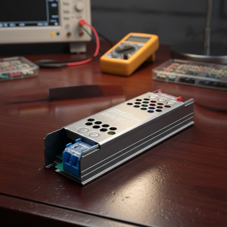 Fonte Mini 12V 5A para LED
