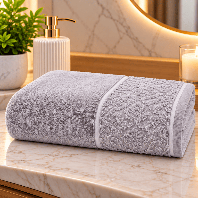 Toalha De Banho Super Soft Twist 70x140cm Toque Macio Confortável e Alta Absorção