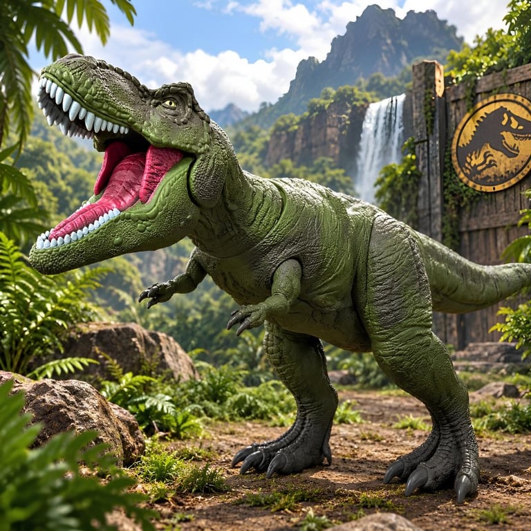Brinquedo T-Rex Dinossauro Articulado Grande