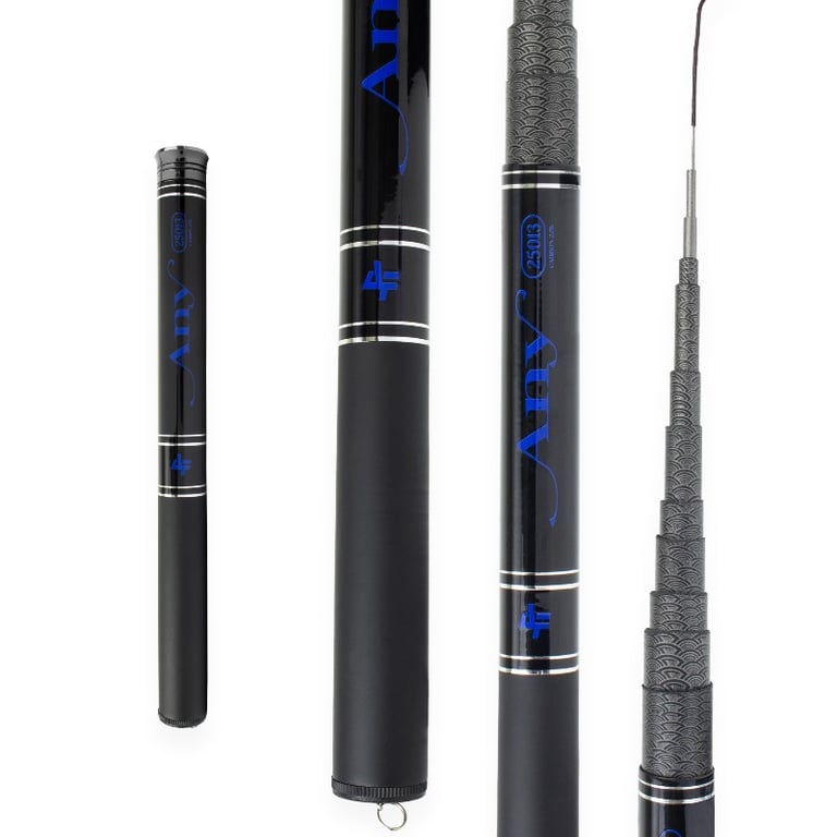 Vara de Pesca Telescópica Fibra de Carbono