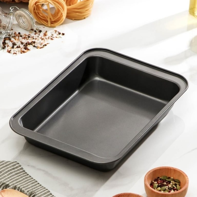 Assadeira Retangular Antiaderente Em Aço Carbono 37cm
