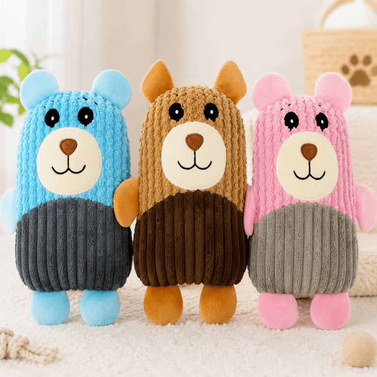 Brinquedo De Pelúcia Animal Para Cachorros Cores Sortidas