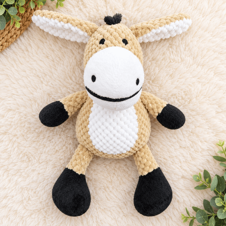 Brinquedo Burro De Pelúcia Para Pets