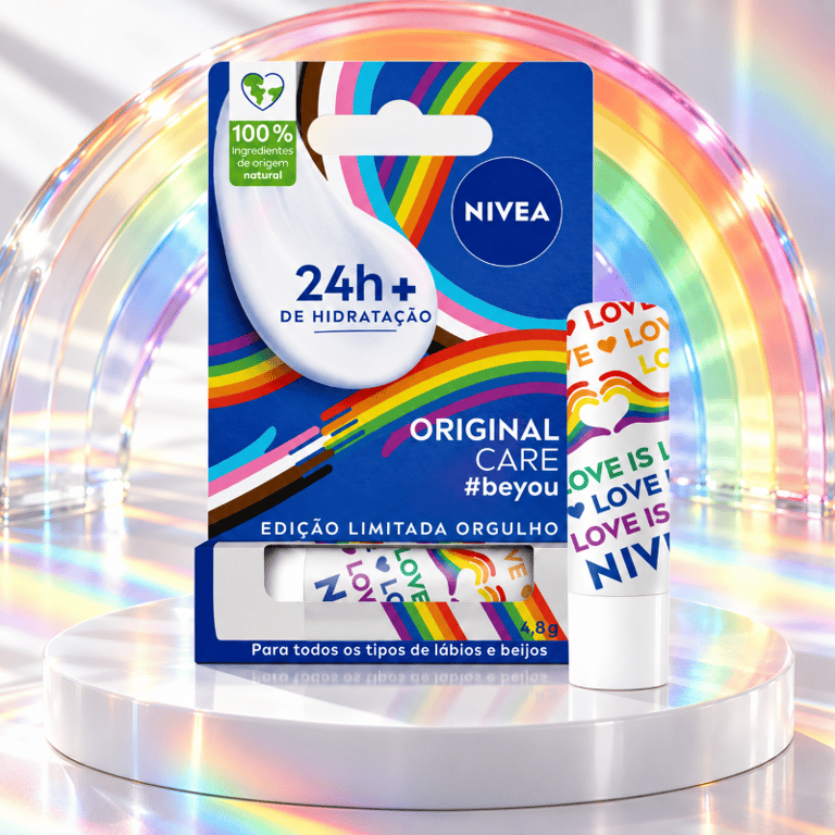 Hidratante Labial Original Care Edição Limitada Orgulho NIVEA 4,8g