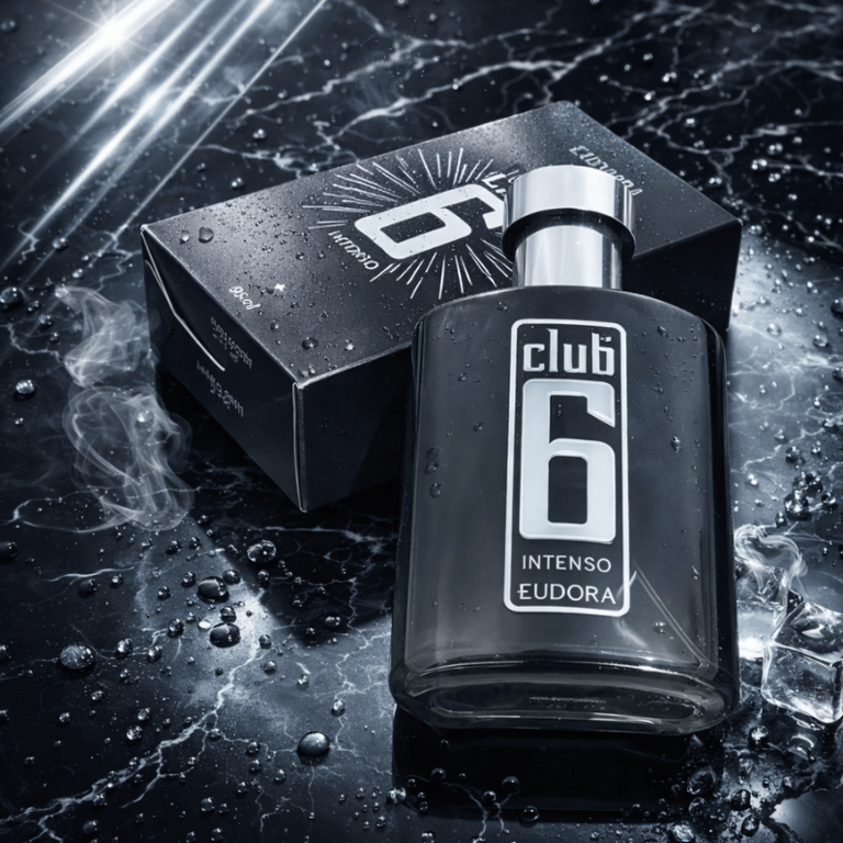 Desodorante Colônia Eudora Club 6 Intenso Masculino 95ml