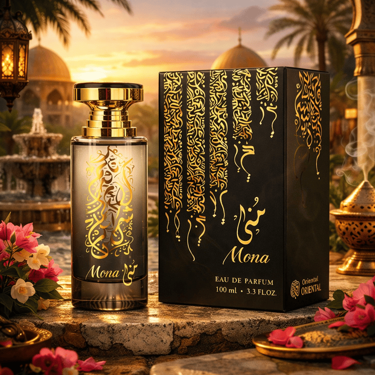 Perfume New Brand Oriental Mona Eau De Parfum Feminino 100ml