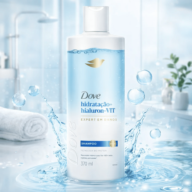 Shampoo Dove Hidratação + Hialuron-VIT 370ml
