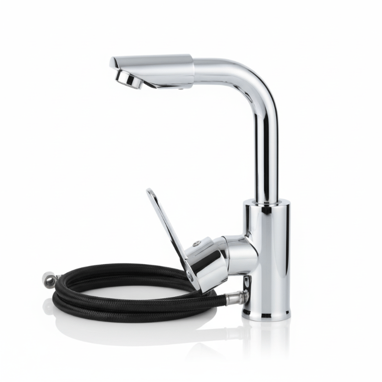 Torneira Misturador Monocomando Bica Alta Premium Cromada