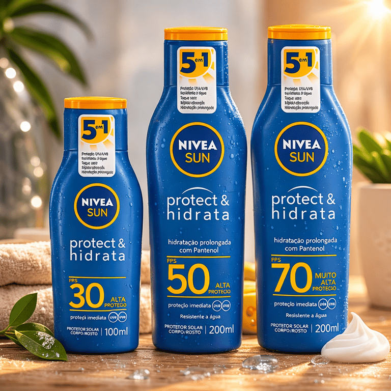 Protetor Solar Protect & Hidrata NIVEA Sun