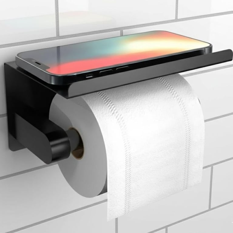 Porta Papel Higiênico De Parede Em Estilo Moderno E Funcional
