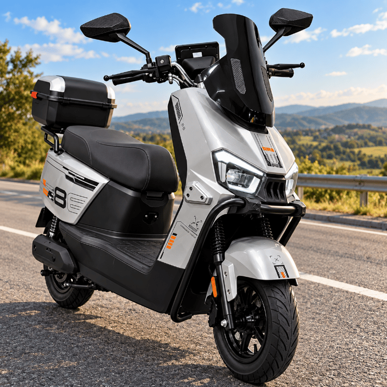 E40 Moto Elétrica Bolin 1000 Watts Bateria Litio Autonomia De 70km Por Carga Peso Máximo Suportado 150kg