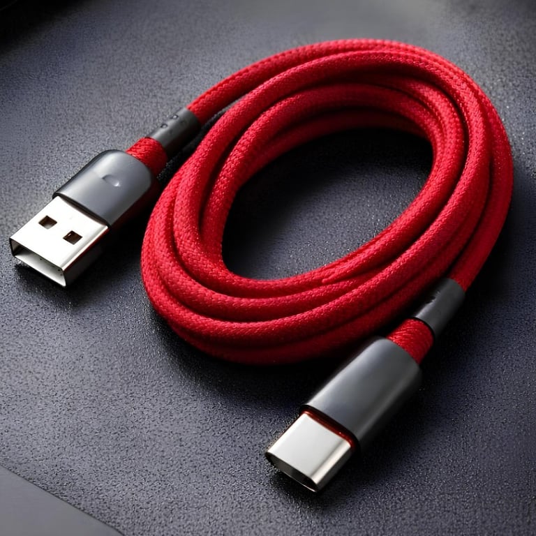 Cabo De Carregador Tipo C Carregamento Rapido USB