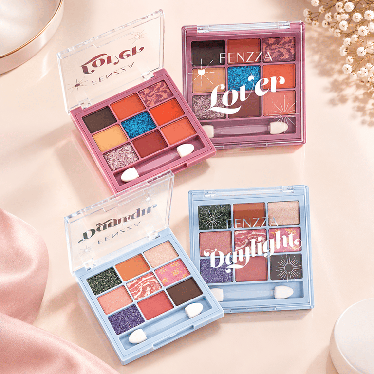 Paleta De Sombras Lover e Daylight Fenzza 8,37g