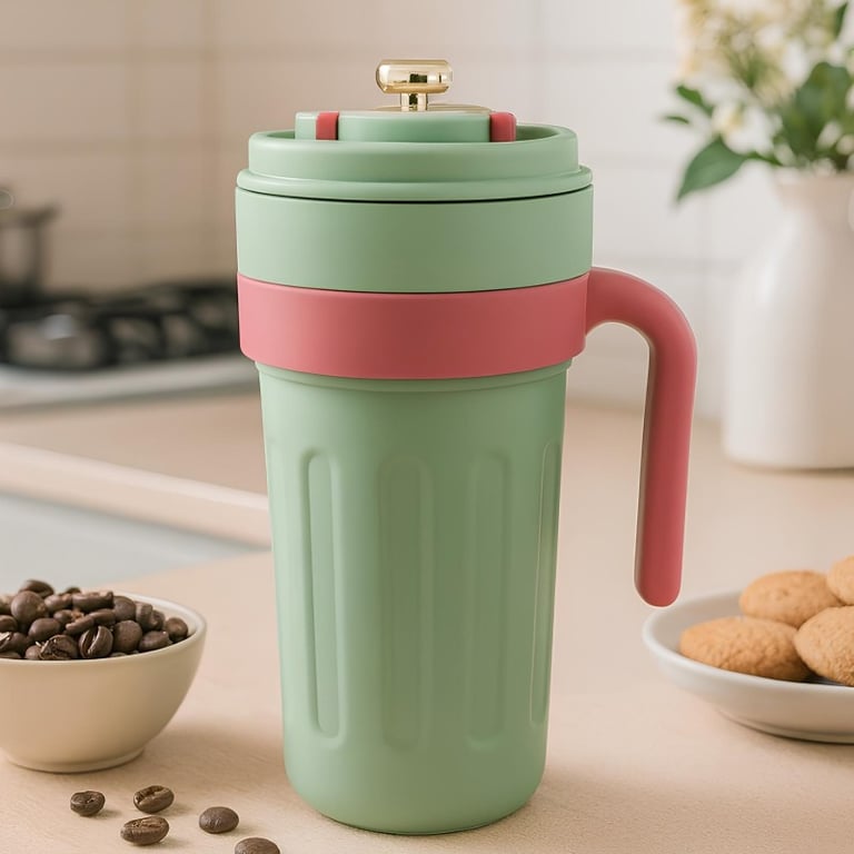 Copo Térmico 650ml Com Vedação E Conservação Prolongada