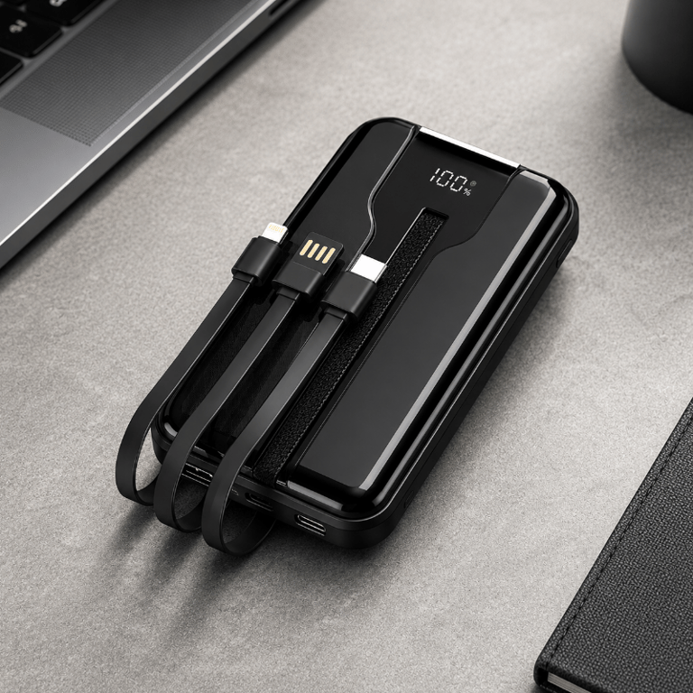 Power Bank 10000mAh Carregamento Rápido 20W 22,5W Bateria Portátil Carregador de Emergência Para Celular
