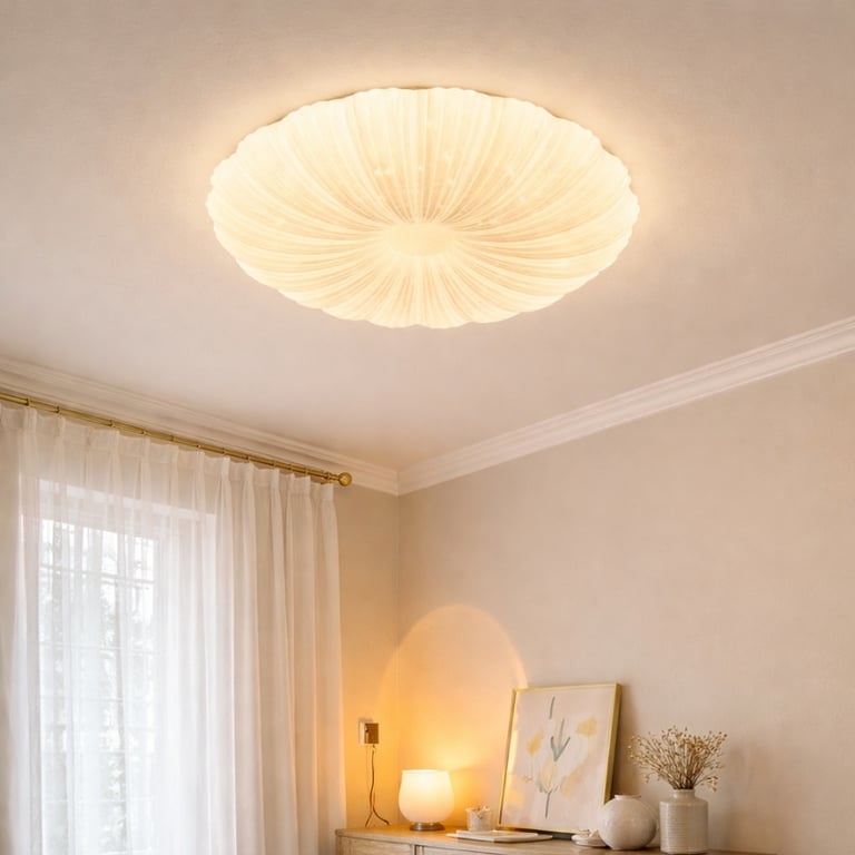 Luminária Tipo Plafon 18W Luz Quente