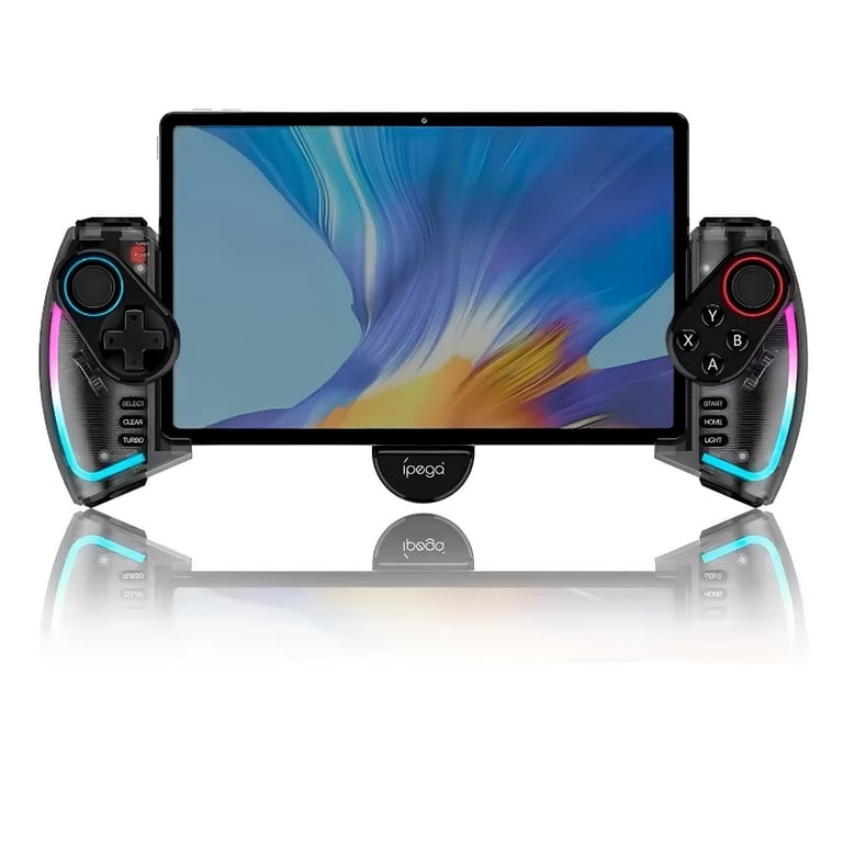 Controle Gamer Sem Fio Bluetooth Para Celular Tablet E PC RGB