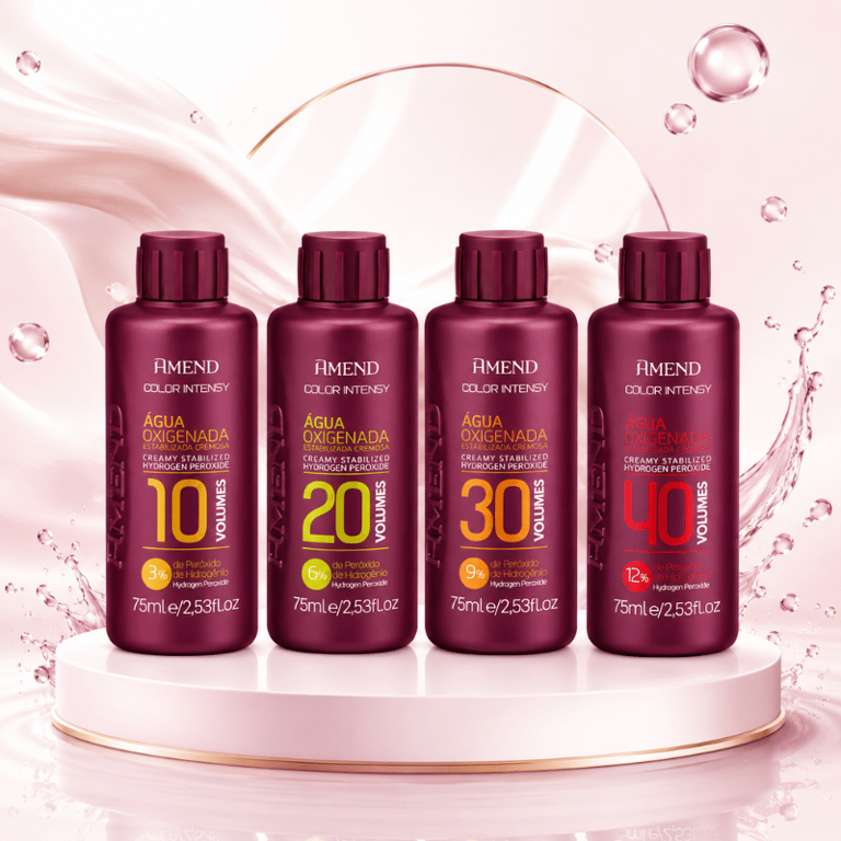 Água Oxigenada Estabilizada Cremosa Amend Color Intensy 75ml