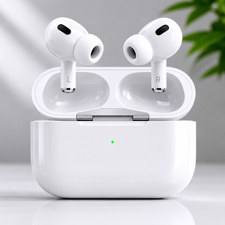 Fone De Ouvido Bluetooth 5.4 Sem Fio Com Estojo Carregador Bateria Recarregável 300mAh Conexão Tipo C Alcance 10 Metros