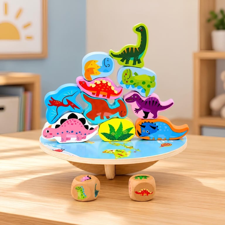 Jogo De Equilíbrio Infantil Com Animais