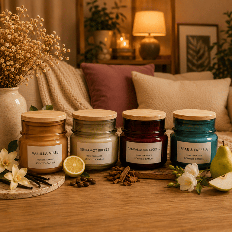 Velas Aromáticas Home Fragrance  Scented Candle