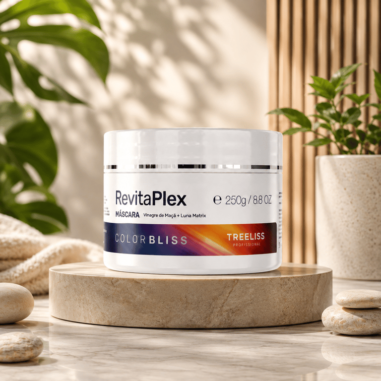 Máscara Reconstrução Capilar RevitaPlex Color Bliss Treeliss 250g